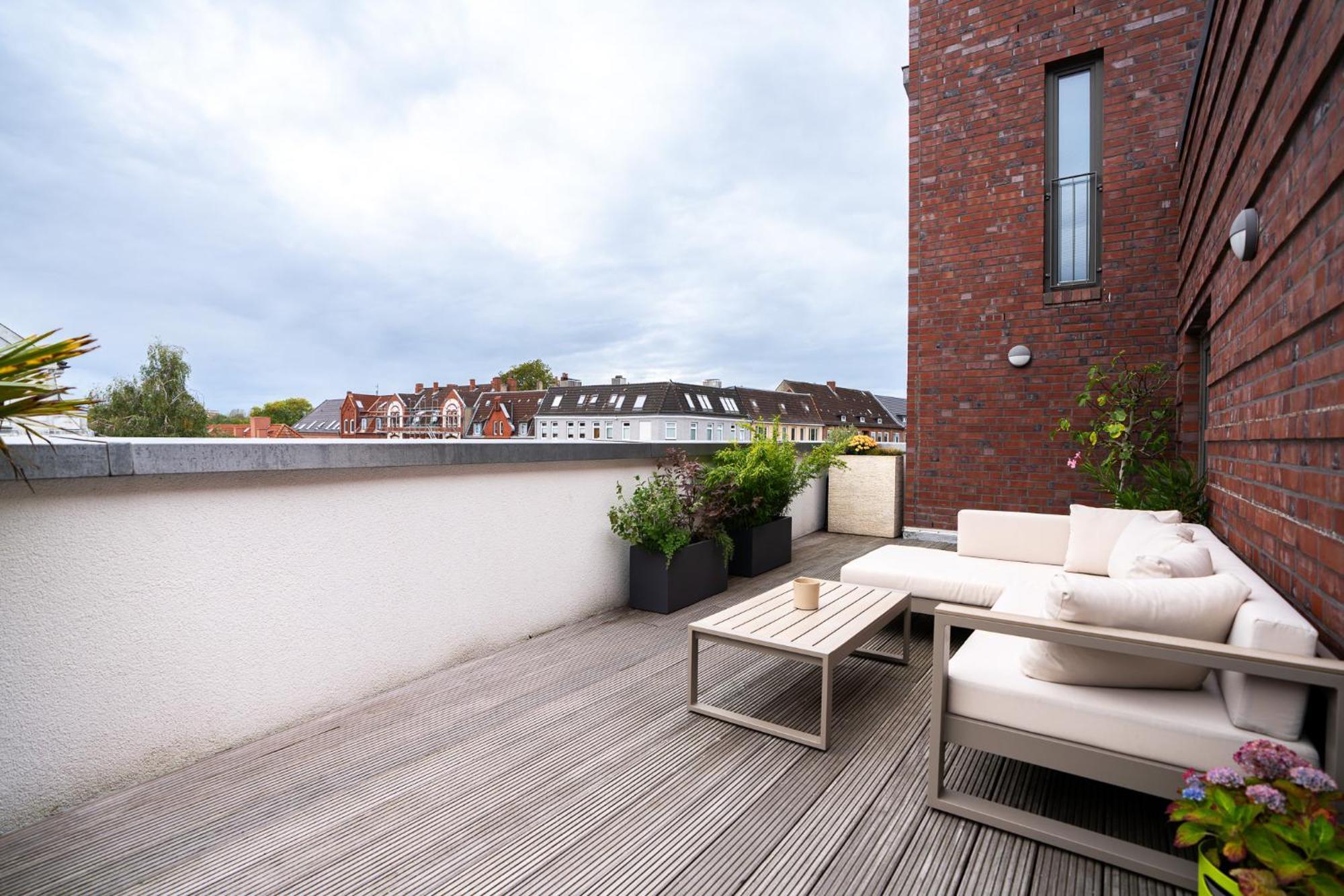 Ferienwohnung Foerdeterrasse Nahe Kiellinie ภายนอก รูปภาพ